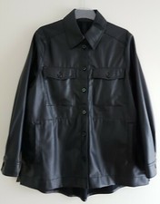 DRYKORN NATHEN Hemdjacke aus hochwertigem Kunstleder NEU/ Gr.4,40/42 UVP 195,95€