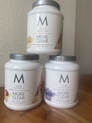 3x More Nutrition More Clear 600g NEU & OVP LIMITED EDITION