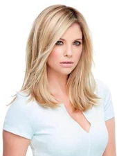 Top Style 12" Top Piece by Jon Renau, All Colors, Medium Straight Top Piece