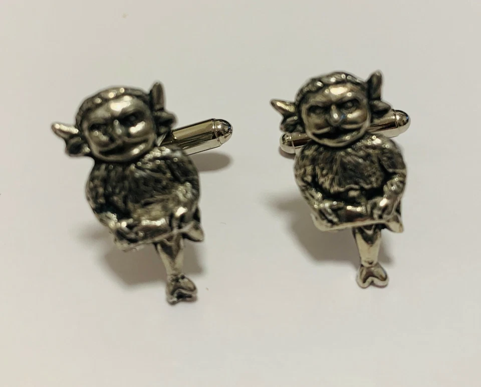 LINCOLN IMP GEMELOS DE PELTRE PLATEADO CAJA DE REGALO BODAS CUMPLEAÑOS REGALOS DE NAVIDAD Foto 2 de 4