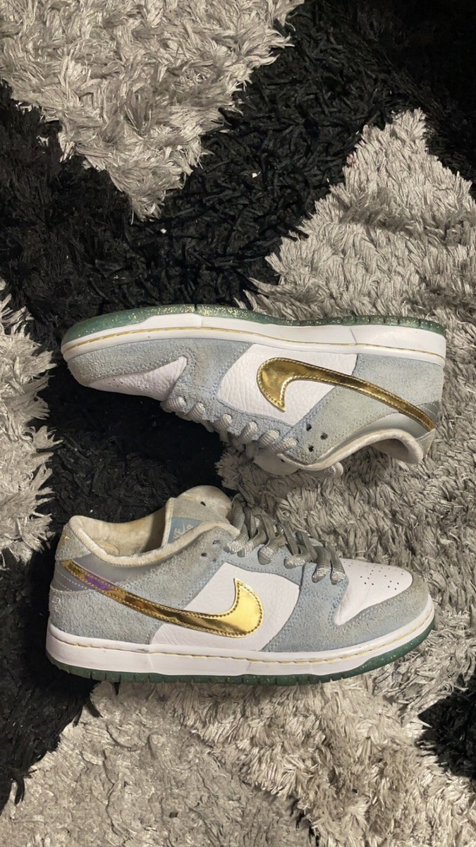 Nike SB Dunk Low Sean Cliver Size 7.5 Pre-Owned DC9936 100 Nike SB Dunk Low Sean Cliver Size 7.5 Pre-Owned DC9936 100