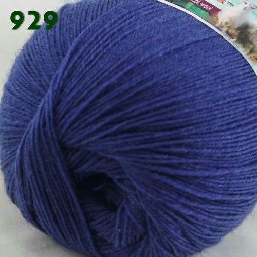 Sale 1 ball x50gr LACE Soft Crochet Acrylic Wool Cashmere hand knitting Yarn 929 - Picture 3 of 4
