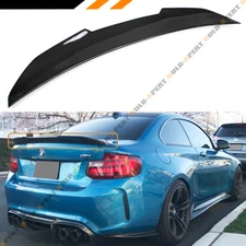 FOR 16-21 BMW F87 M2 M2C Carbon Fiber PSM Style Duckbill Highkick Trunk Spoiler