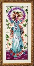 Mirabilia Cross Stitch Pattern - MD146 Blossom Goddess