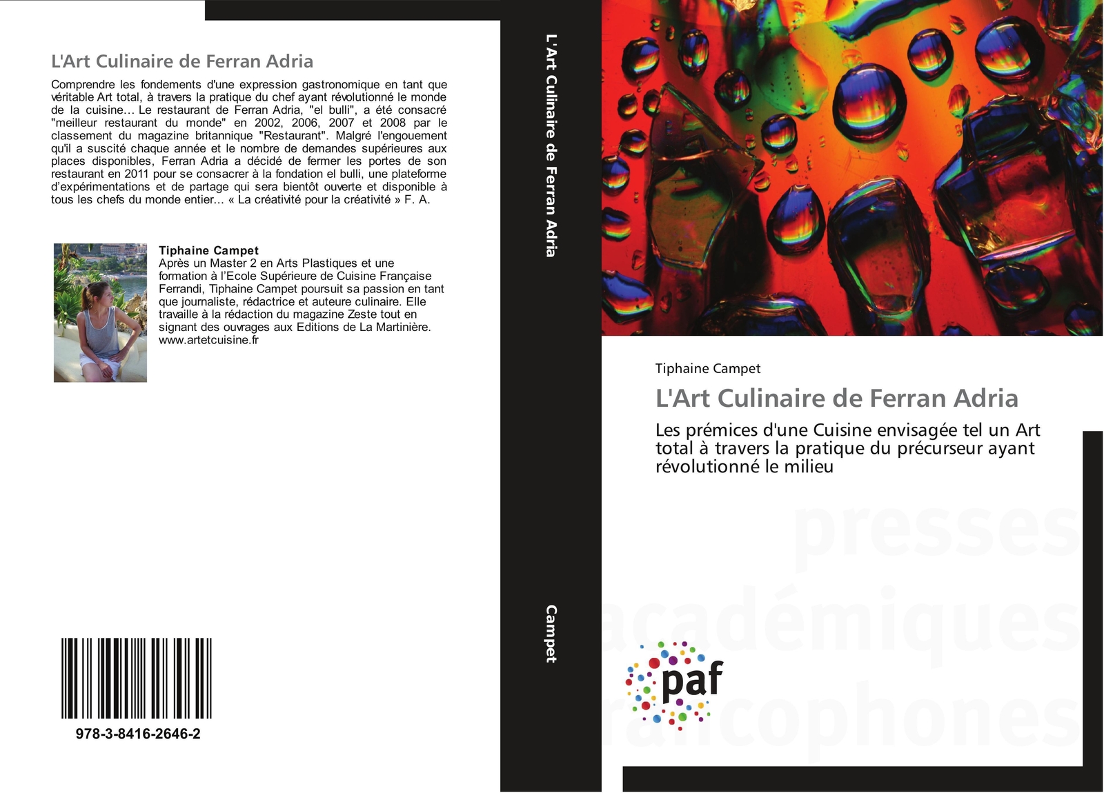 Thumbnail - L'art Culinaire De Ferran Adria Tiphaine Campet Taschenbuch Paperback