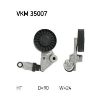 Riemenspanner, Keilrippenriemen SKF VKM 35007 FüR Opel Saab Vauxhall, Mitte