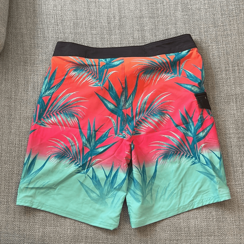 Rip Curl Swim Trunks Boys Size 18 Tropical Board Shorts - Picture 4 of 6