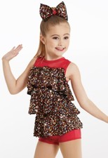 Brand New In Package Weissman Dance Costume 11988 Big Noise Child Large