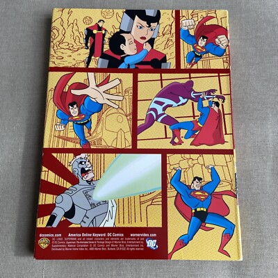 Superman: Animated Series Volumes 1 & 2 (DVD 4-Disc Set) 1996 DC