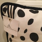 8 Oak Lane Black N White Dalmatian Kitten Gold Accent Pillow 19 x 12 inches — photo 3