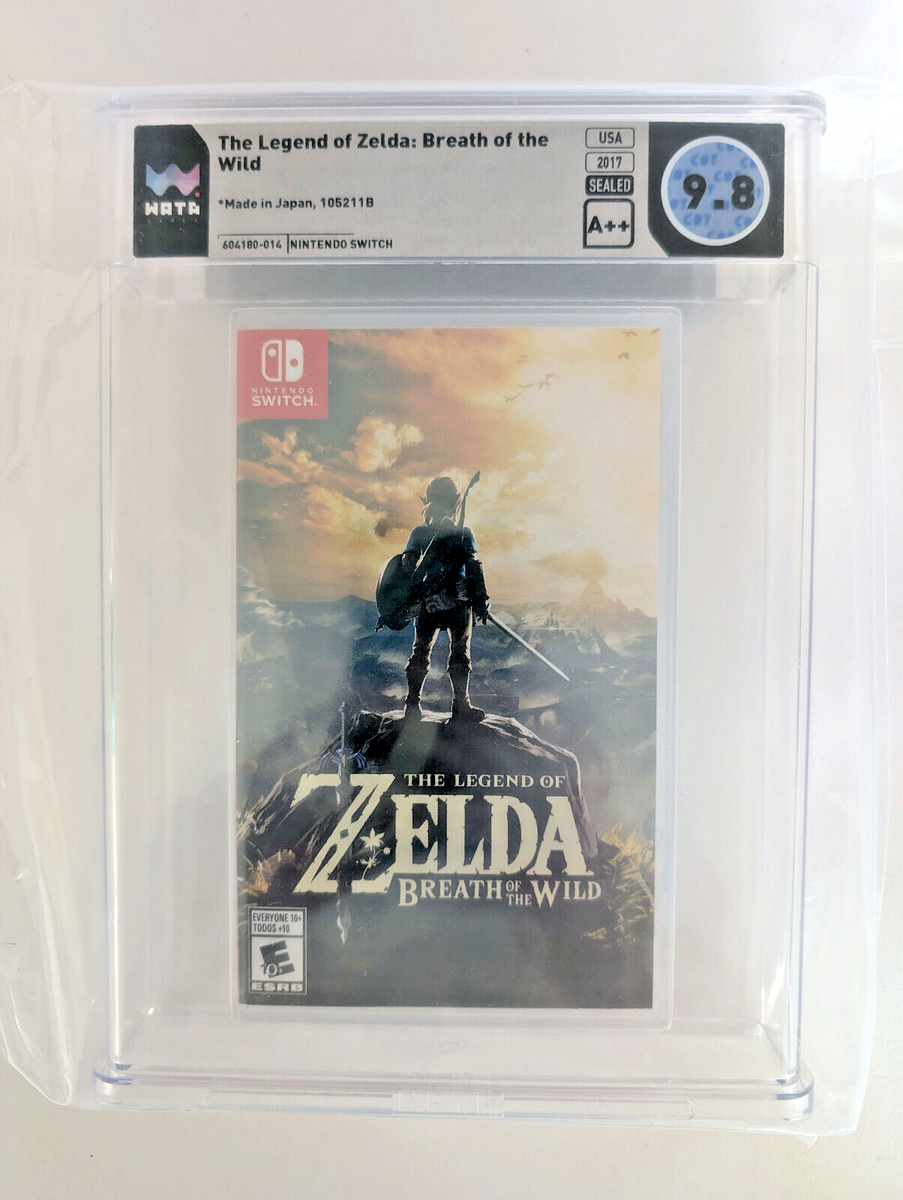 WATA 9.8 A++ SEALED] The Legend of Zelda - Breath Of The Wild