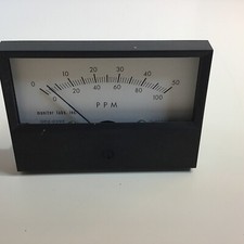 Hoyt Analog Panel Meter 020-0393 PPM