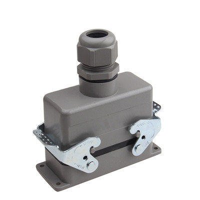 HDC-HE-16F/M 16-pin Aviation plug heavy duty connector side double-lock 16A 500V