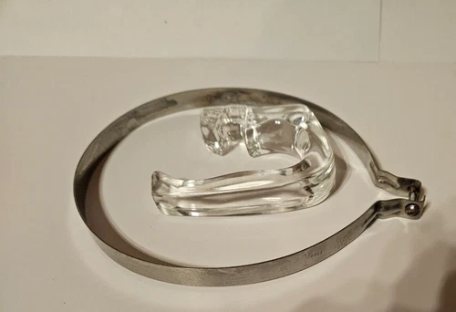 Vtg PYREX 6-9 cup Glass Percolator  7759 Pot Replacement Parts Handle & SS Band