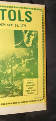 Sex Pistols LIVE AT THE 100 CLUB LONDON SEP.24.1976 Bootable 