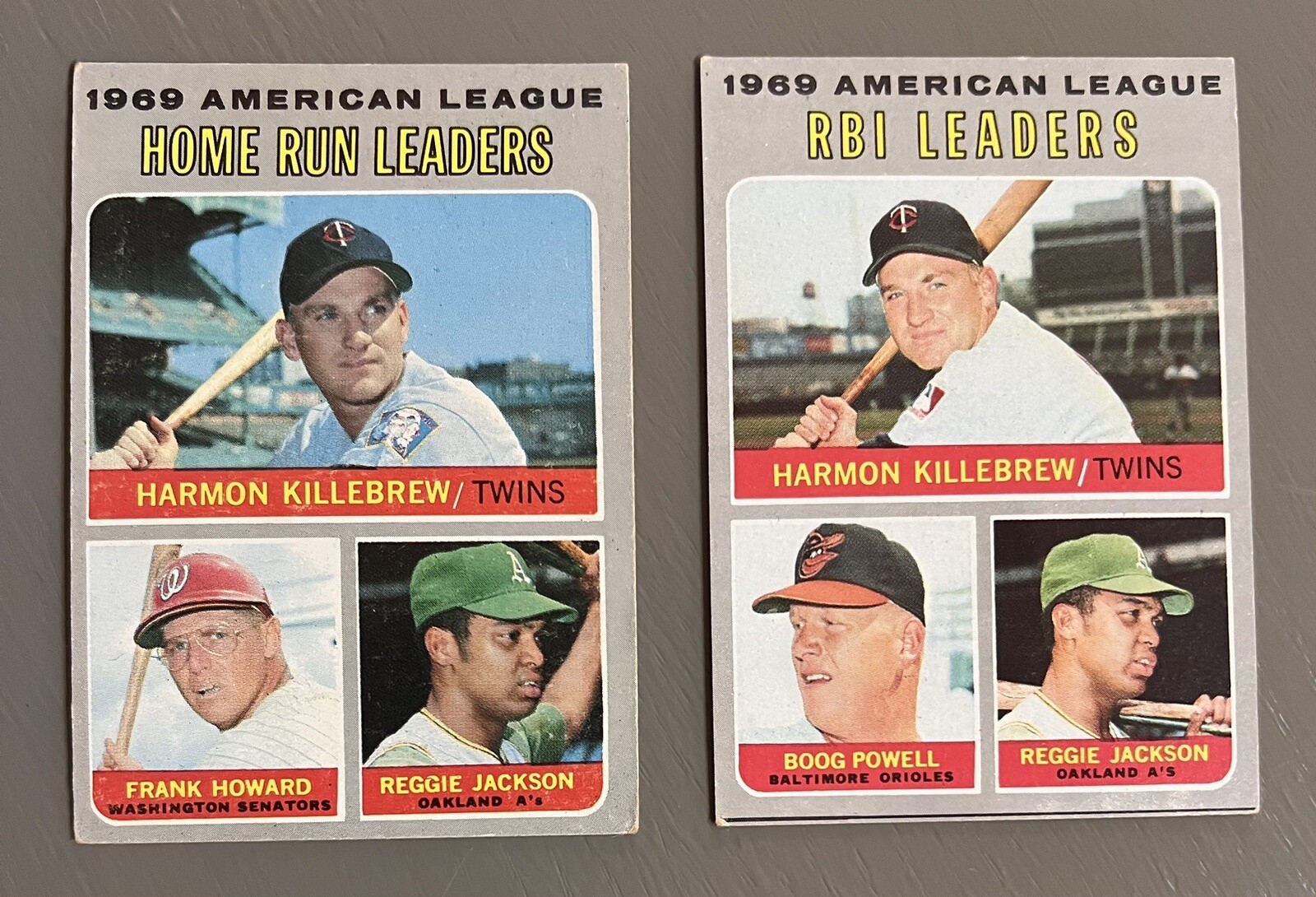 American League MLB Batting Leaders/RBI/HR Lot of 6 Topps 1965,66,68,70,72 eBay