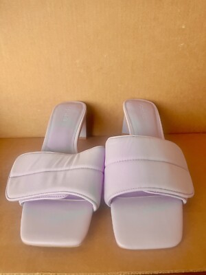 OPEN EDIT Cava Slide Sandal, Lavender Purple, Size Women 8.5 NEW