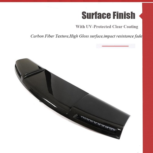 DRY CARBON Front Roof Spoiler Wing For Land Rover Defender L663 90 110 2020-2023 - Picture 6 of 14