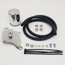 1957-1981 Harley Sportster Remote Oil Filter Relocation Kit Chrome W Hardware