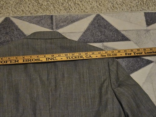 Southwick H.Stockton Men's Tailored 2pc Gray Suit Jacket Sz.42Tall Sz.36W Pant - Picture 11 of 20