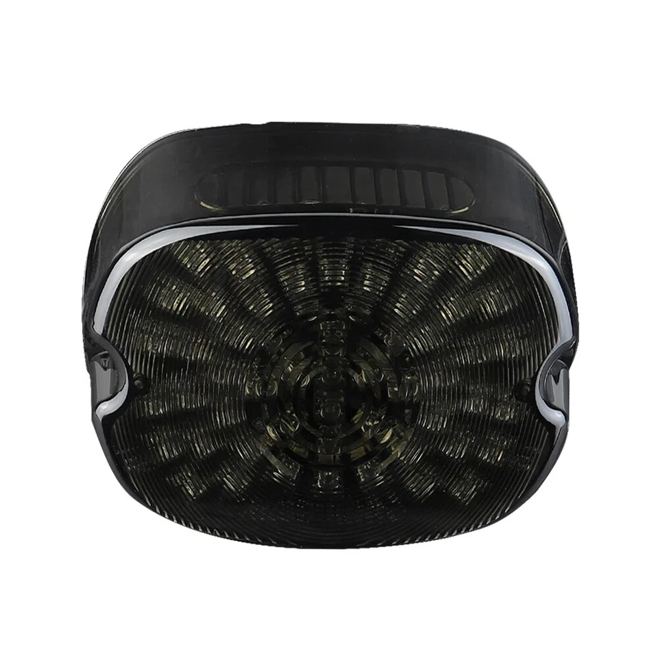 Lanterna traseira de LED preta para Harley Sportster Street Glide freio seta - Imagem 2 de 4