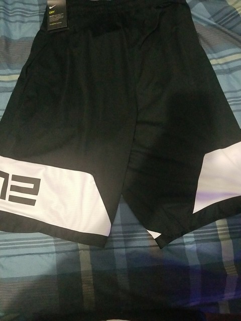 nike men's dry elite block basketball shorts