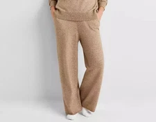 State of Day Indulge & Rest Loungewear Pants Women's XL Taupe Heather Pull On