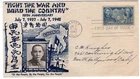 1942 5 cent China FDC, Scott #906, Crosby cachet, Mellone #31