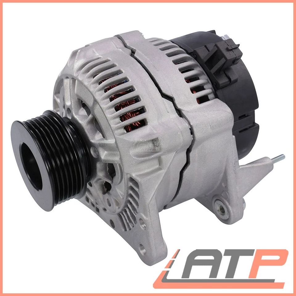 ALTERNATOR 90A FOR VW TRANSPORTER BUS T4 2.4 2.5 D TDI SYNCRO YEARS 1995-2003 - Image 3 of 4