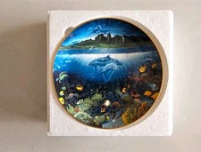 Danbury Mint Underwater Paradise Limited Edition Porcelain Ocean Collector Plate
