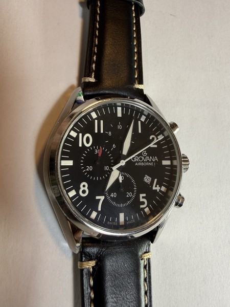 Chronographe Grovana Swiss Made