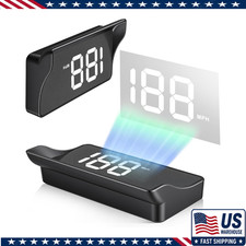 Heads Up Display Cars Usb Digital Gps Hud Speedometer Hd Large Fontcolor White
