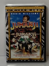 Jumanji DVD, 2000, Collectors Edition Widescreen New Factory Sealed
