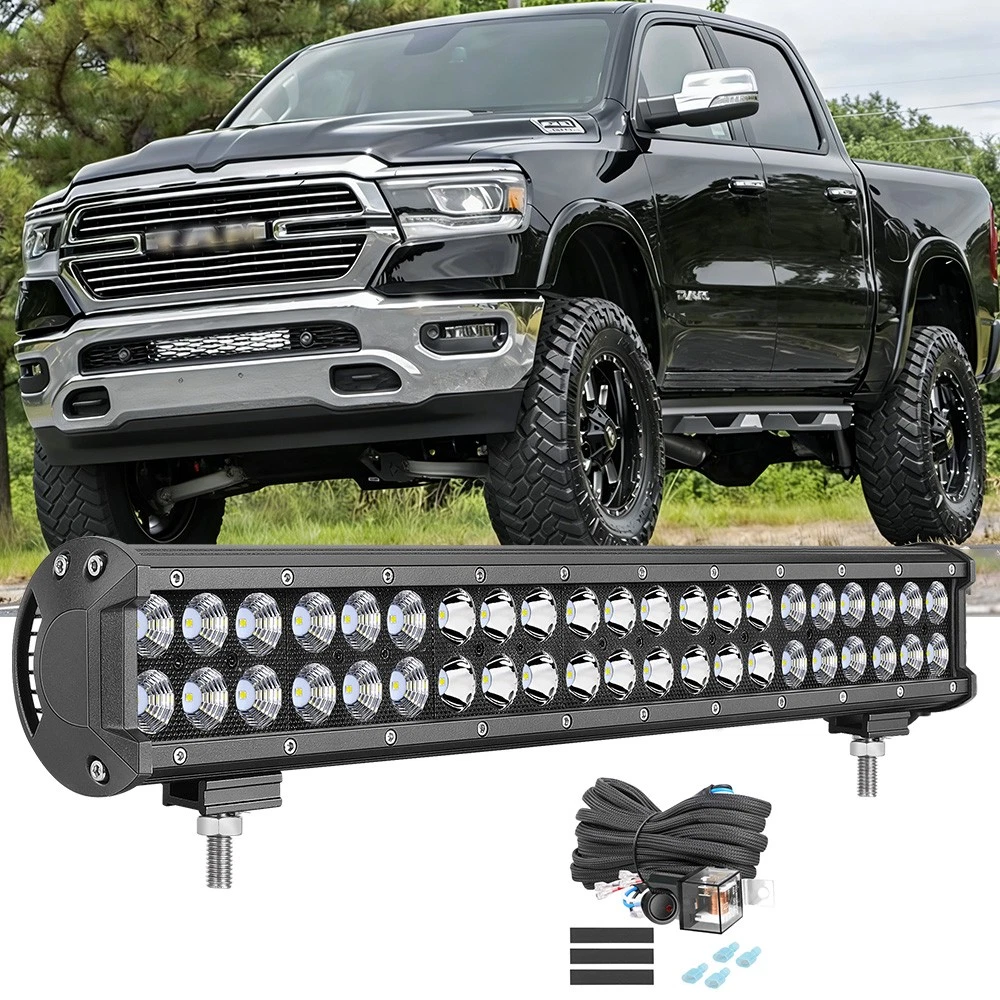 Barra De Luz LED De 38 Pulgadas, 180W, Haz Spot - Impermeable IP68, Para Camiones, UTE, SUV, ATV, Off-road