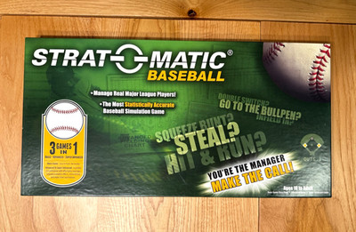 2014 Strat-O-Matic Baseball  --COMPLETE-- Never Used  SF Giants