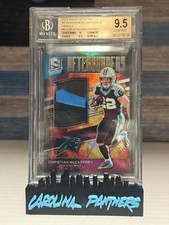 2019 Spectra Afterburners Christian McCaffrey Nebula Patch /2 BGS 9.5 🔥 