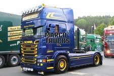 LKW Foto Scania R-series Zugmaschine Deutschland blau EWERS Hamburger Arr #k4nc