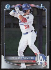 Eduardo Quintero 2025 Bowman Chrome 1st Prospect #BCP-115 Dodgers
