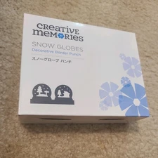 Creative Memories - SNOW GLOBES - Decorative Border - New