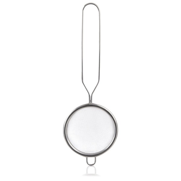 KüChensieb Aus Stahl Mit Griff 7 Cm | Mehlsieb, Sieb, Puderzucker, Kochsieb-image
