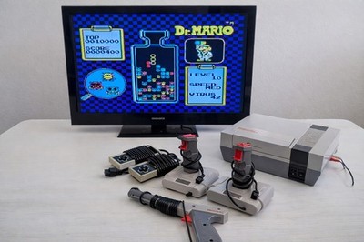 Nintendo NES Action Set Home Console - White/Gray