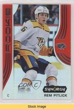 2019-20 Upper Deck Synergy Rookies Red Tier 1 Rookies Rem Pitlick #45 READ 0s9c