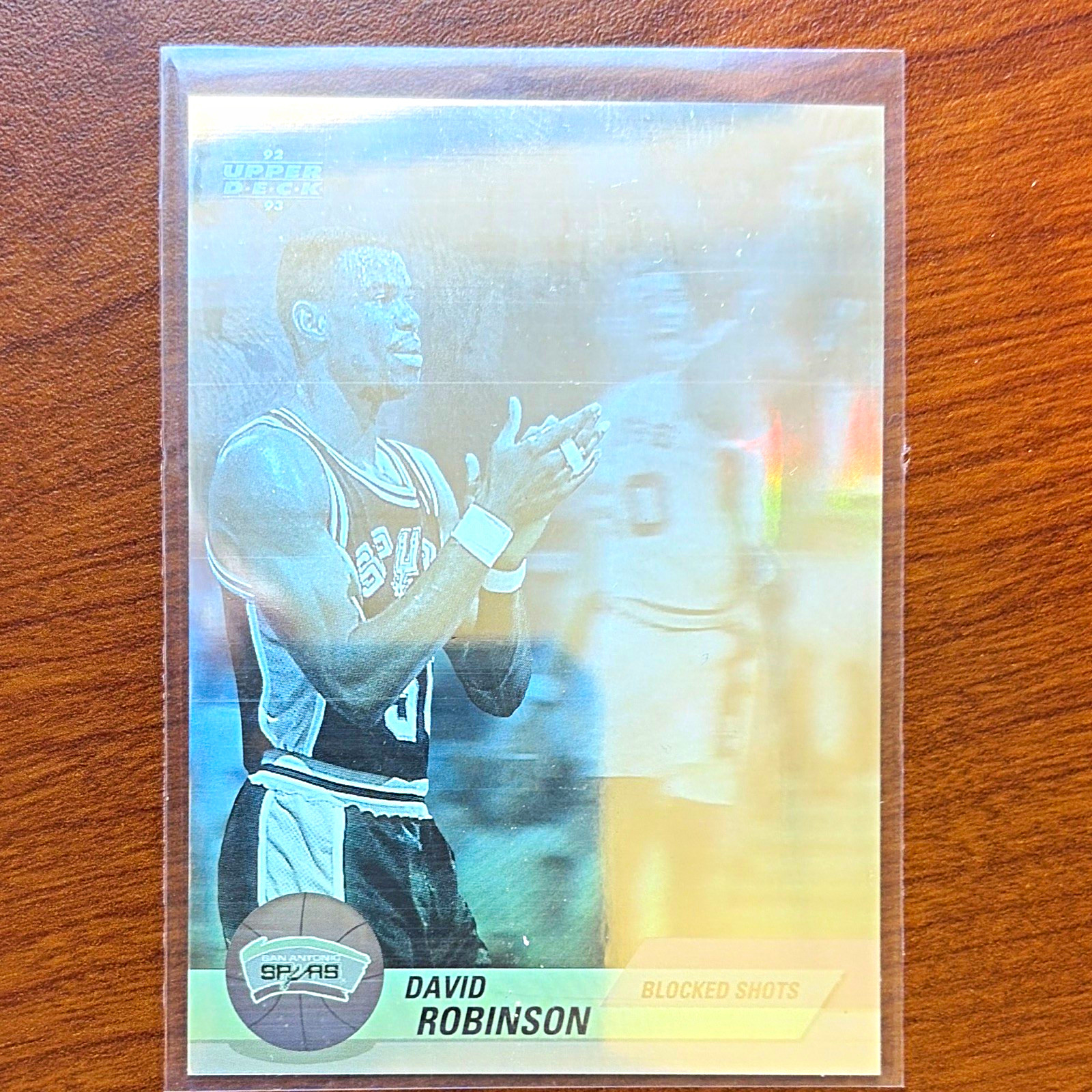 Upper Deck Award Winners David Robinson #AW6 San Antonio Spurs NBA 1992-93