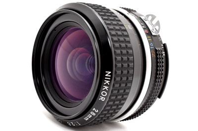 Near MINT Nikon AI Nikkor 28mm f/2.8 Wide Angle MF Prime Lens F Mount From Japan