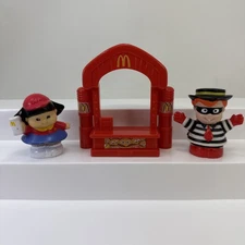 FISHER PRICE Little People McDonald’s WINDOW Stand Counter Rare C. 2004