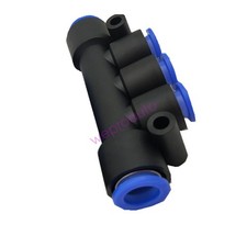 SMC KM13-06-10-3 PBT Push-To-Connect Tubing Manifold 6 mm Tube OD ✦KD