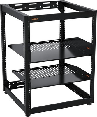 ECHOGEAR 15U Open Frame Rack Server AV Wall Mount