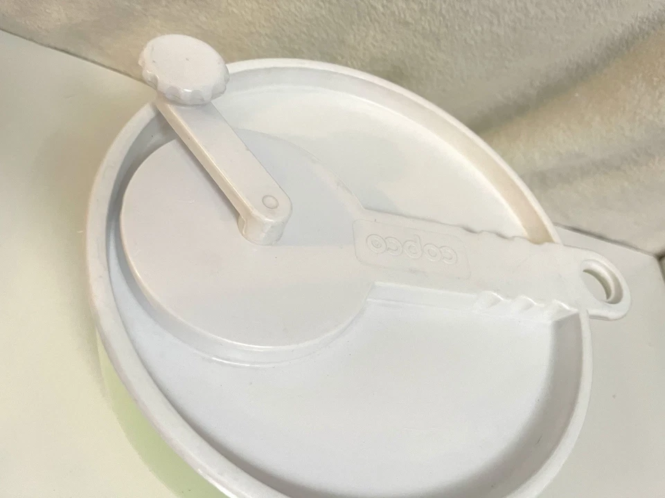 Hilandero de ensaladas Copco vintage - #604 Sam Lebowitz EE. UU. - Utensilios de cocina verde Foto 2 de 4