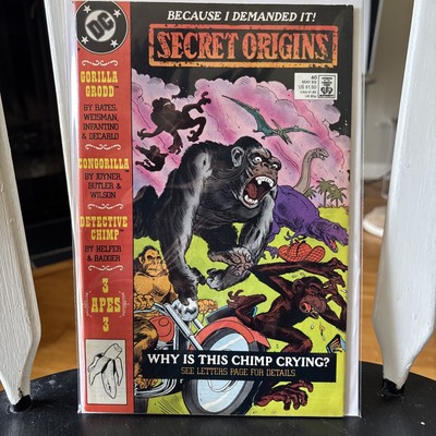 DC Secret Origins #40 Gorilla Grodd Carmin Infantino 1989