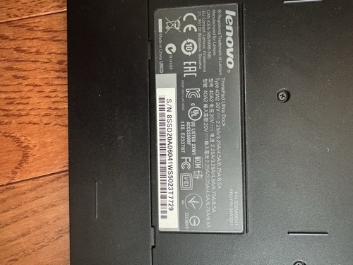 OEM Lenovo ThinkPad Ultra Dock 90W (40A2) - Bild 6 von 6